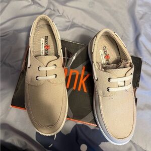 Deer Stags kids Tan Canvas Shoes